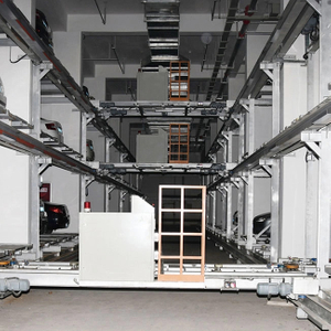 Sistema de estacionamiento m&oacute;vil totalmente automatizado para garaje